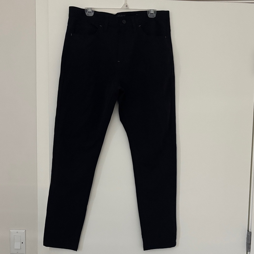Men's Black Stretch Pants